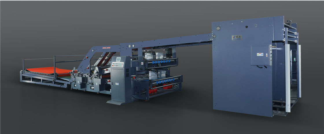 1650 * 1400 mm Tektury Maszyna do laminowania tektury falistej Wyrównanie silnika serwo