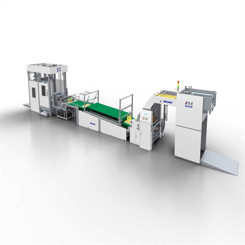 Maszyna do laminowania dużych prędkości z tylnym zasilaczem z zakresem grubości laminowania od 1 do 10 mm przeznaczona do stałej produkcji