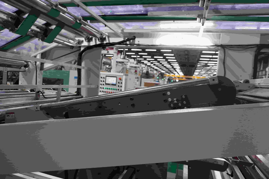 Mechaniczna laminarka do tektury, waga całkowita 14000kg, do grubego papieru spodniego 180-2000g/m2, do ciężkich laminacji