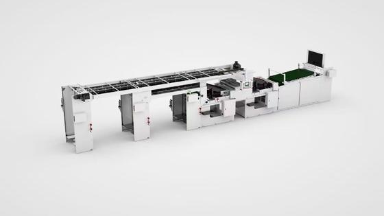 Maszyna do laminowania kartonu / płyty KT / tektury szarej / grubej tektury